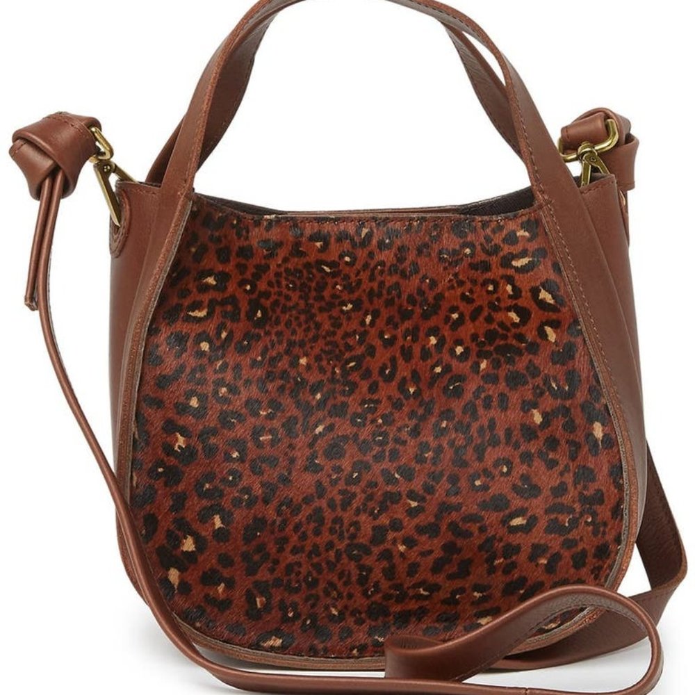 COPY - Madewell Sydney Leather & Calf Hair Crossbody Bag